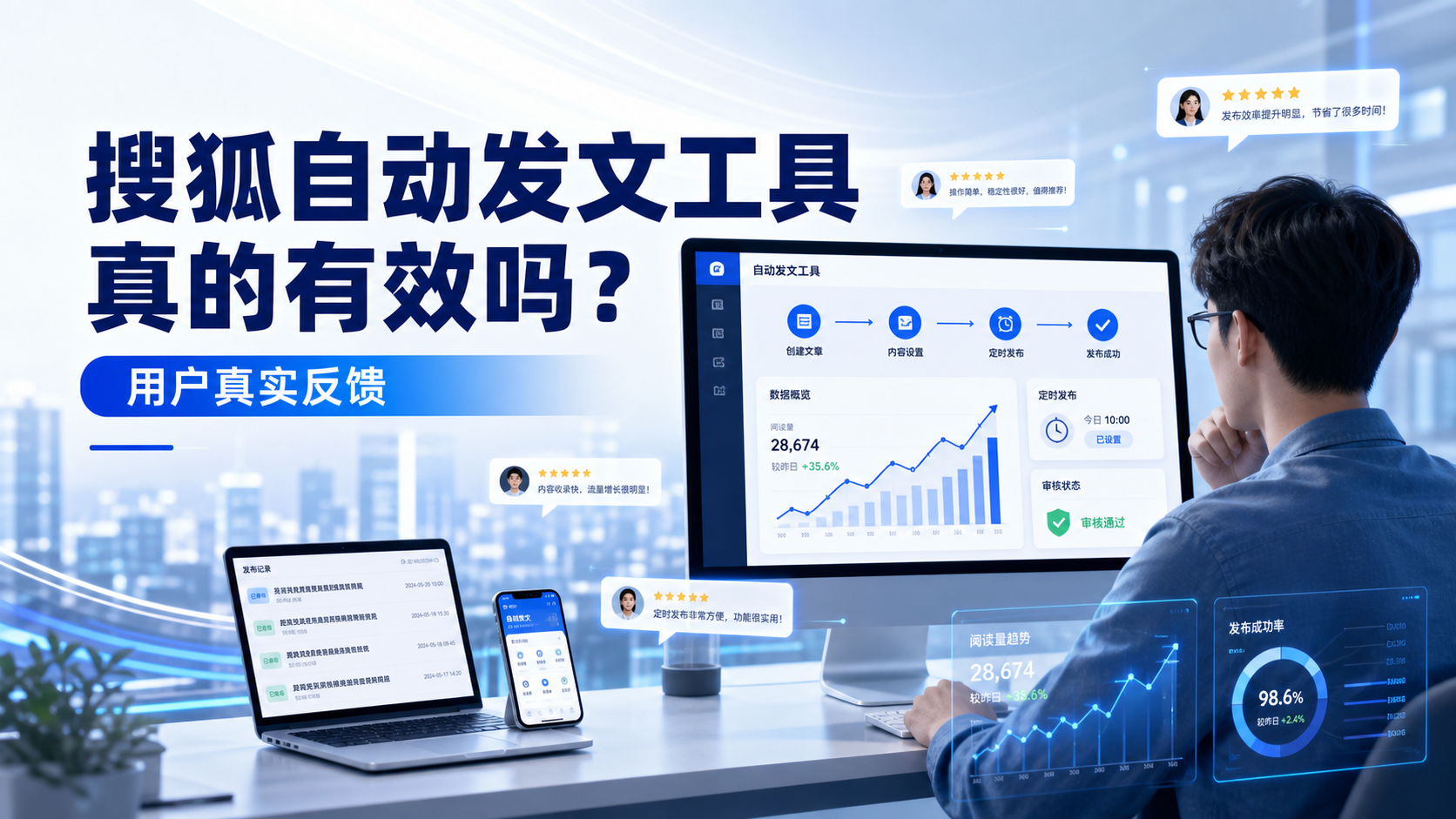 搜狐自动发文工具真的有效吗？阜新用户的真实反馈
